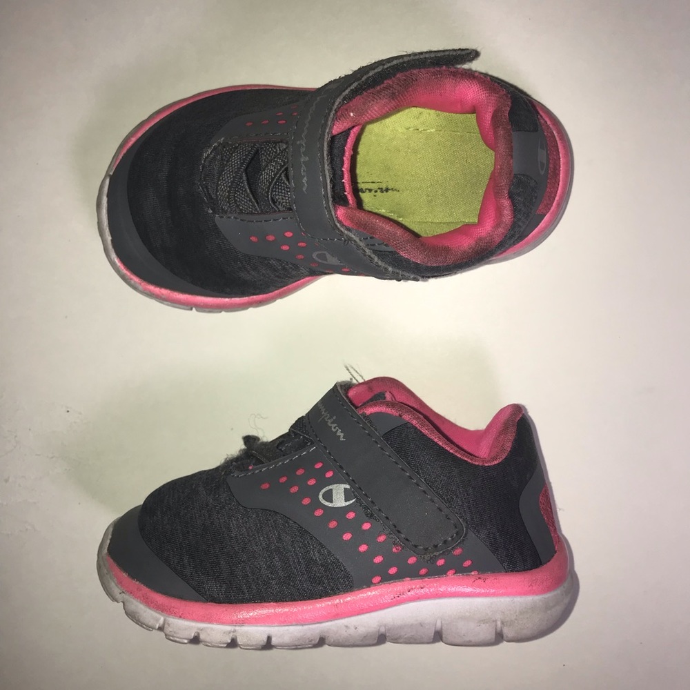 Champion Toddler Velcroed  Tennis Shoes